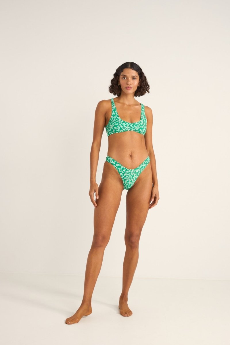 Evergreen Floral Crop - Haut De Maillot FemmeMaillots De BainRhythm