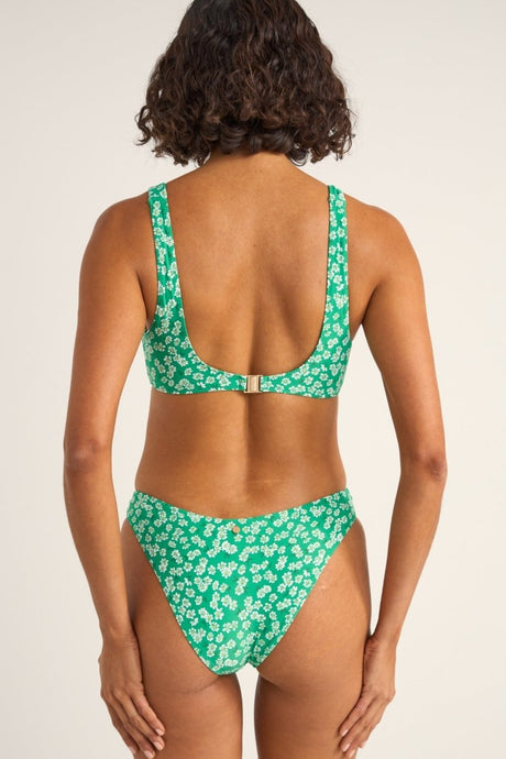 Evergreen Floral Crop - Haut De Maillot FemmeMaillots De BainRhythm