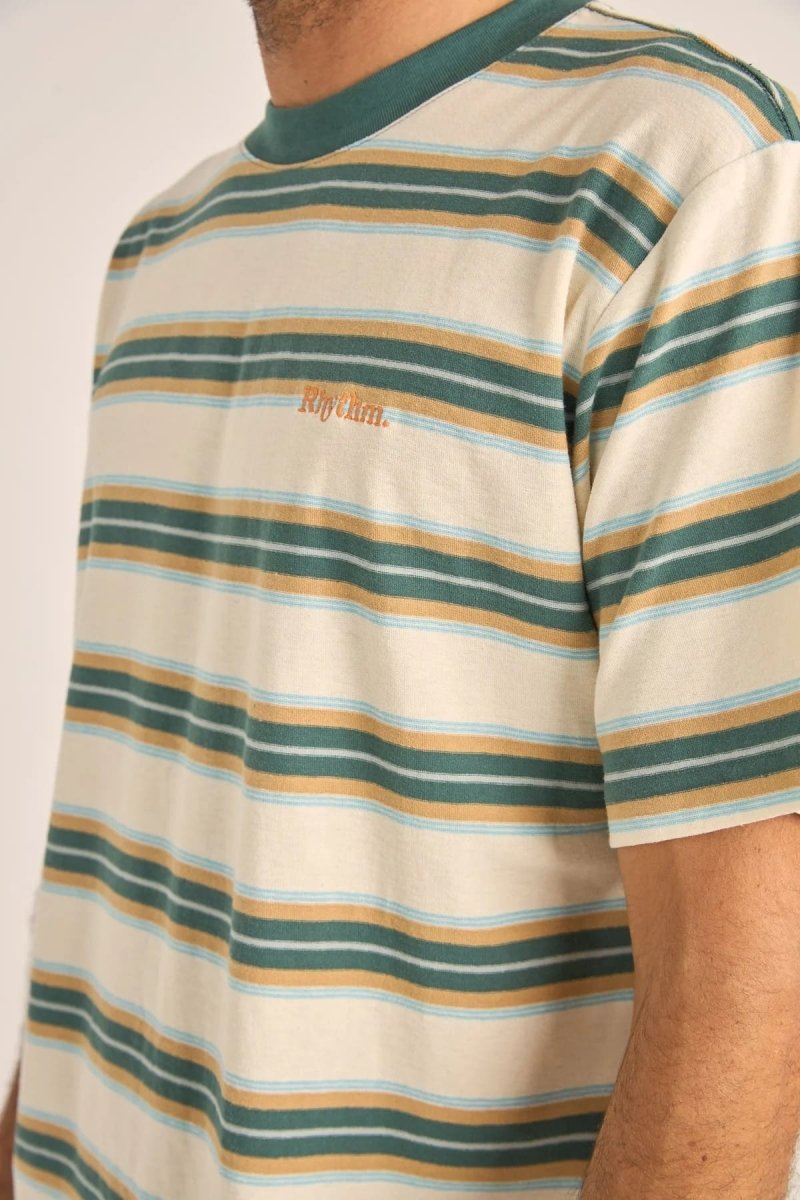 Everyday Strip Ss T-Shirt Homme#Tee ShirtsRhythm