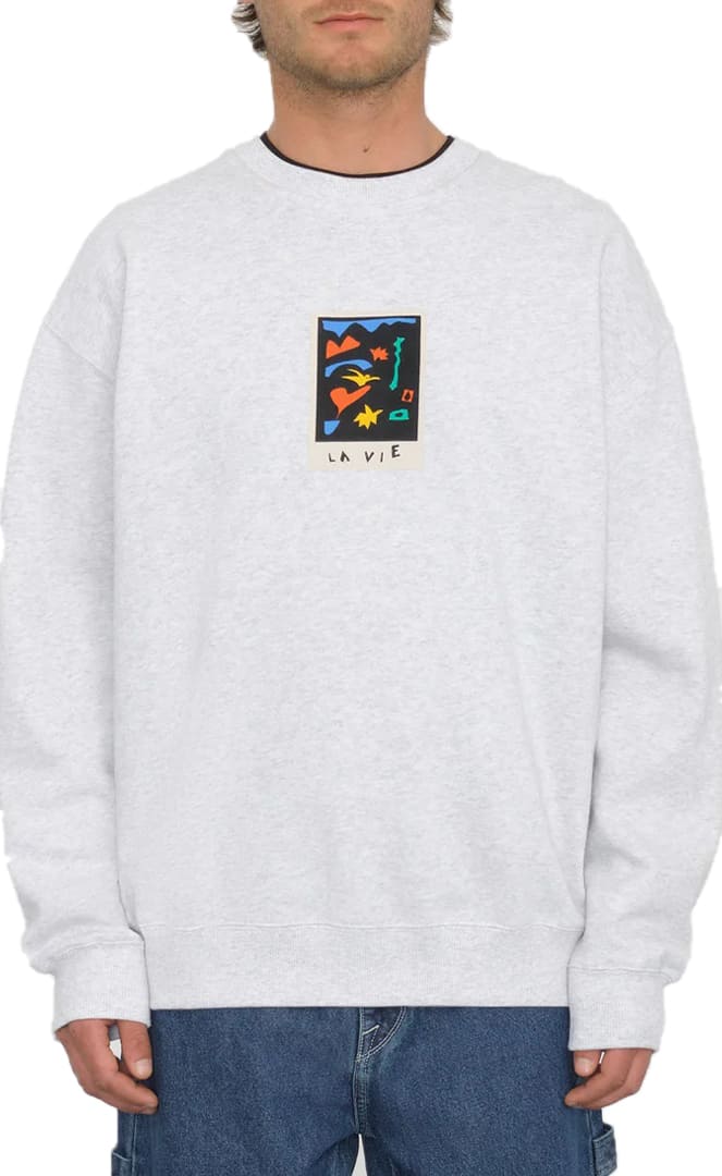 Fa Arthur Longo Sweat Col Rond Homme#SweatsVolcom