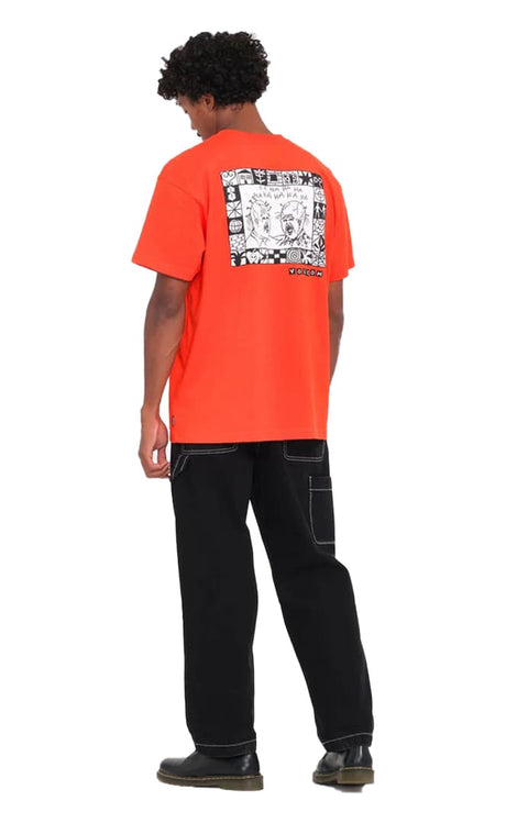Fa Keutchi 3 Tee Shirt Coupe Classique Manches Courtes Homme#Tee ShirtsVolcom