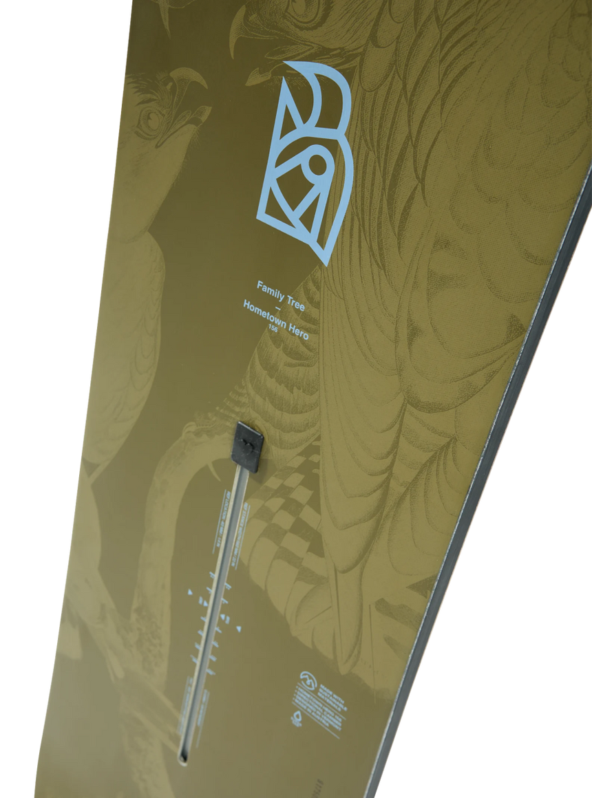 Family Tree Hometown Hero Camber - Panche De Snowboard Freeride UnisexSnowboardsBurton