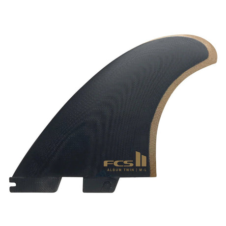 FCS II Album Twin + 1 PG Retail Fins Black/Gold#DérivesFcs
