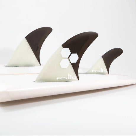FCS II AM PC Twin + 1 Retail Fins Black/WhiteDérivesFcs
