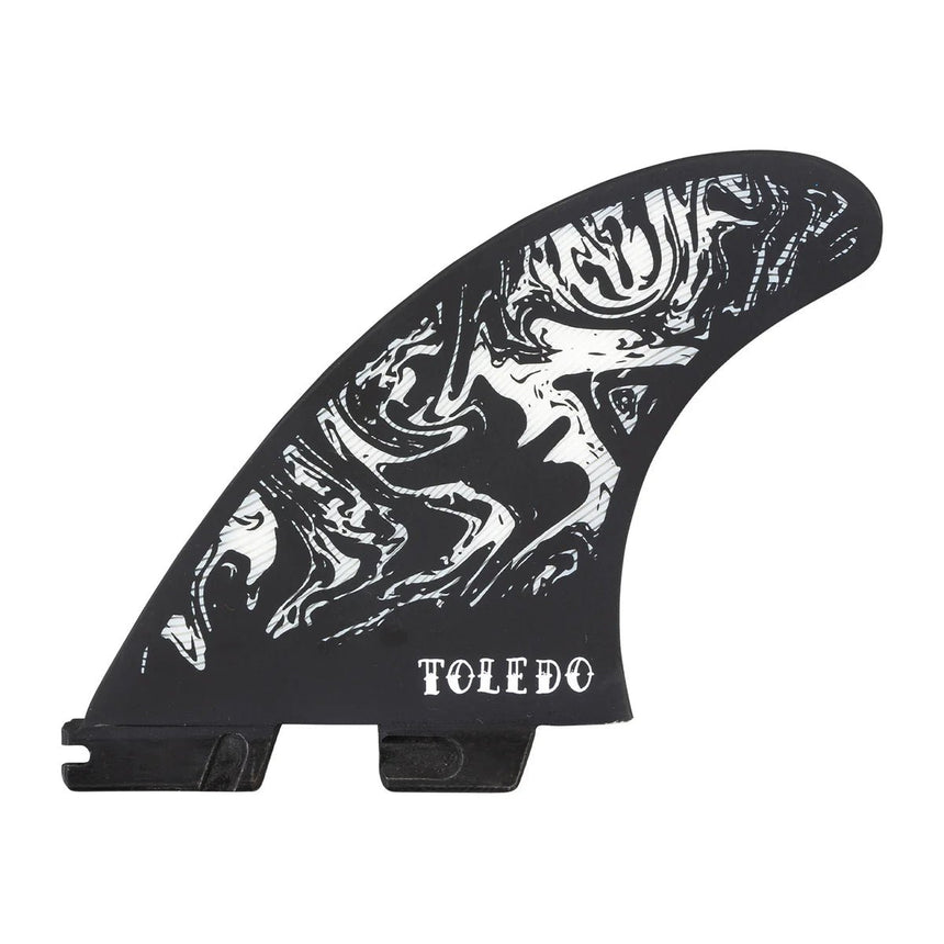 FCS II FT PC Tri Retail Fins Black/White#DérivesFcs