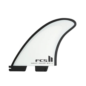 FCS II Harley Mid Tri - Quad PC Retail Fins Black/White#DérivesFcs
