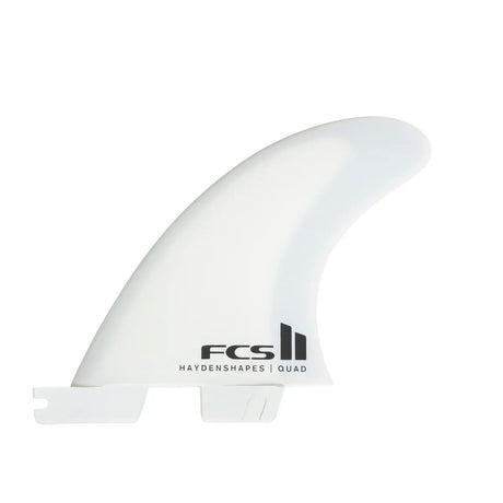 FCS II HS PC AirCore Tri - Quad Retail Fins White#DérivesFcs