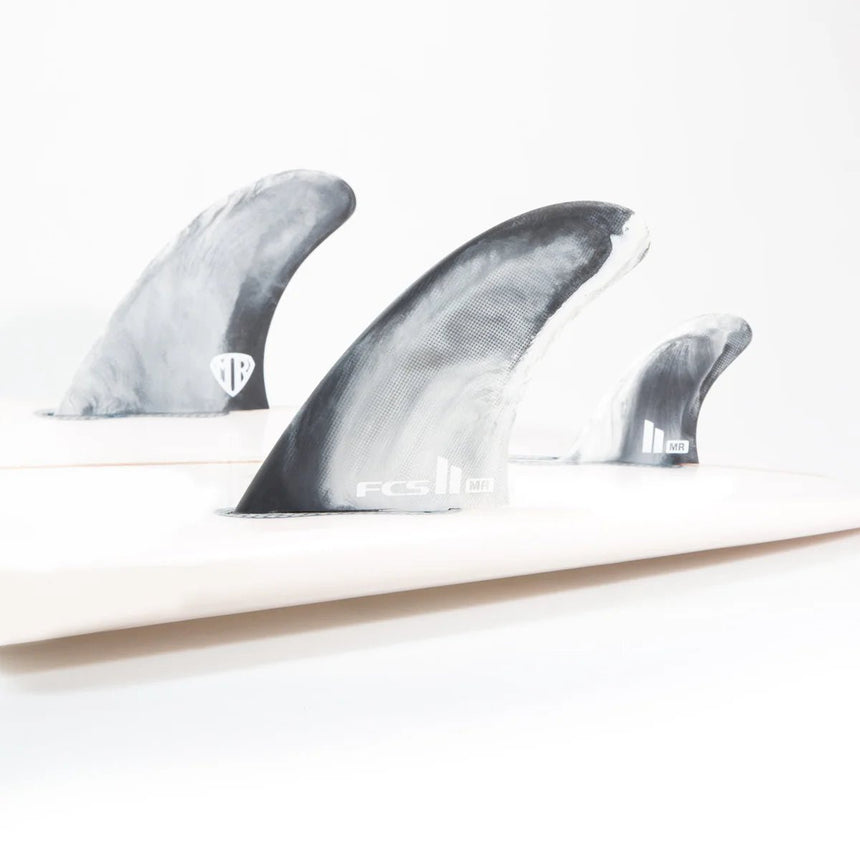 FCS II MR PC Tri Retail Fins Swirl Black/White#DérivesFcs