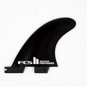FCS II Performer Quad Rear Retail Fins Black#DérivesFcs