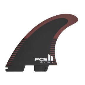 FCS II Pyzel PC Tri Retail Fins Black/Shiraz#DérivesFcs