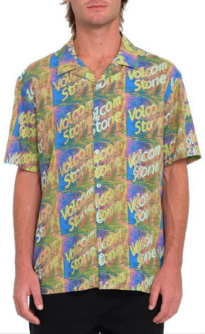 Fergadelic Chemise Manches Courtes Homme#ChemisesVolcom