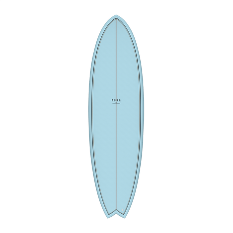 Fish Tet Classic Colour 6"3 Planche De Surf FishFishTorq