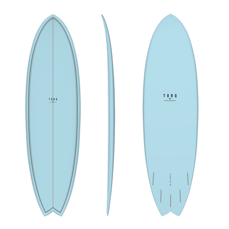 Fish Tet Classic Colour 6"3 Planche De Surf FishFishTorq
