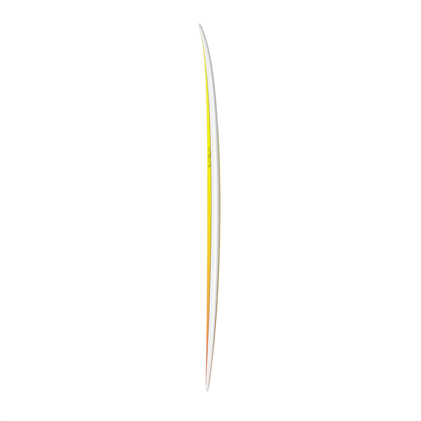 Fish Tet Retro Fade White Rail 6"3 Planche De Surf FishFishTorq
