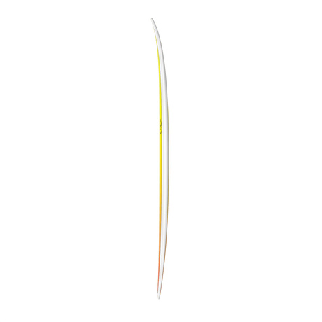 Fish Tet Retro Fade White Rail 6"6 Planche De Surf FishFishTorq