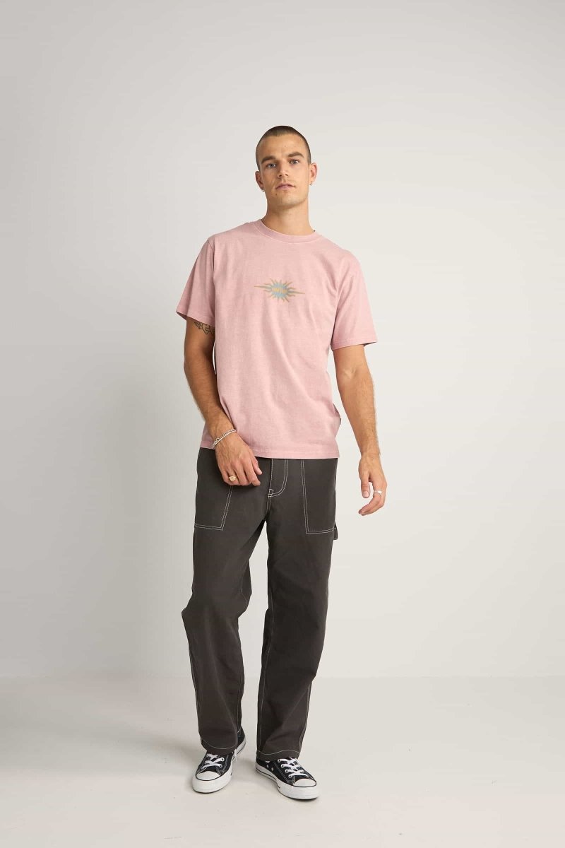 Flame Printed Vintage Ss T-Shirt Homme#Tee ShirtsRhythm