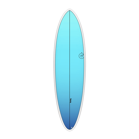 Fun Tet Retro Fade White Rail 6"8 Planche De Surf FunboardFunboard / HybrideTorq