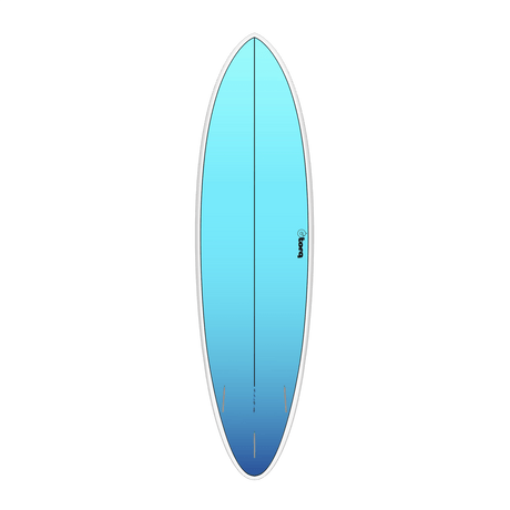 Fun Tet Retro Fade White Rail 6"8 Planche De Surf FunboardFunboard / HybrideTorq