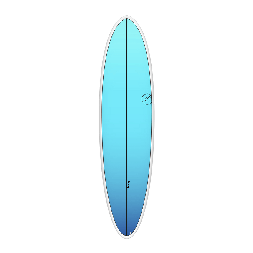 Fun Tet Retro Fade White Rail 7"2 Planche De Surf FunboardFunboard / HybrideTorq