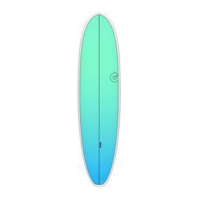 Fun V+ Tet Retro Fade White Rail 7"4 Planche De Surf FunboardFunboard / HybrideTorq