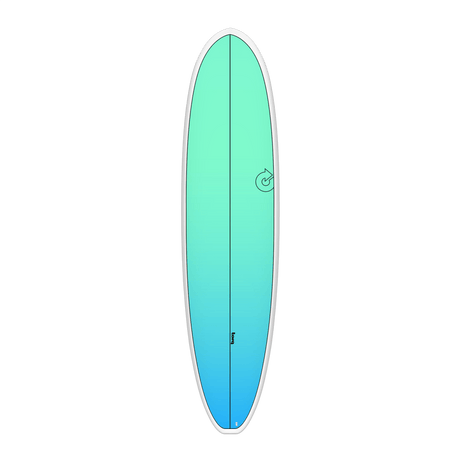 Fun V+ Tet Retro Fade White Rail 7"8 Planche De Surf FunboardFunboard / HybrideTorq