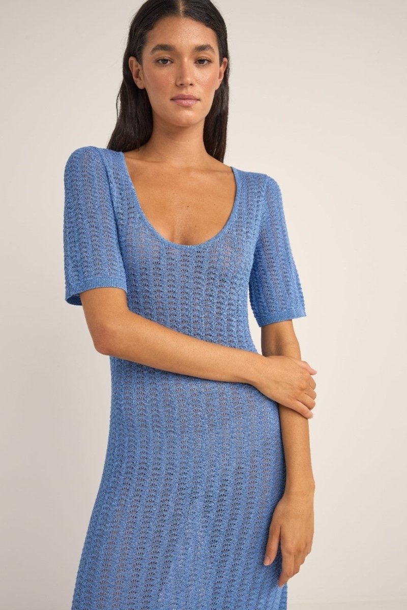 Georgia Short Sleeve - Robe Longue FemmeOverswimRhythm