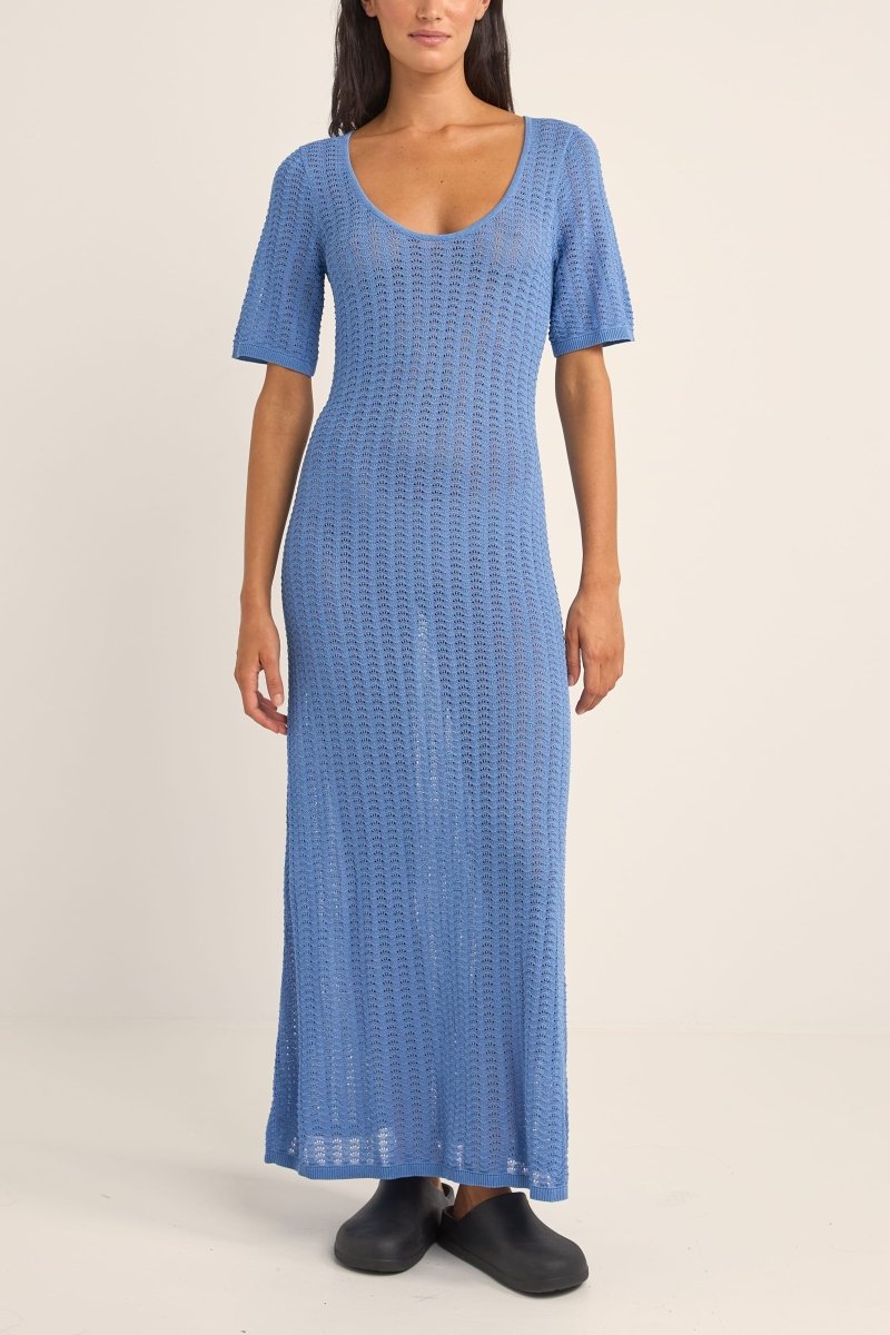 Georgia Short Sleeve - Robe Longue FemmeOverswimRhythm