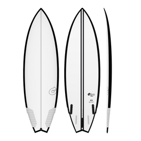 Gokart Tec 6"4 Planche De Surf FishFishTorq
