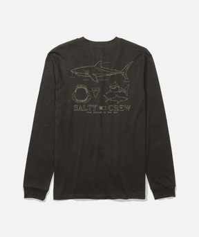 Great White - T Shirt Manches Longues HommeTee ShirtsSalty Crew