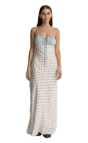 Harlow Floral Robe Longue Femme#Jupes / RobesRhythm