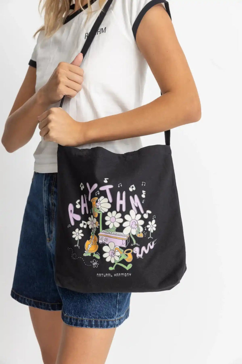Harmony Record Tote Bag#Tote BagsRhythm
