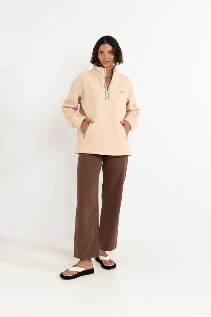 Heritage 1/4 Zip - Sweat FemmeSweatsRhythm