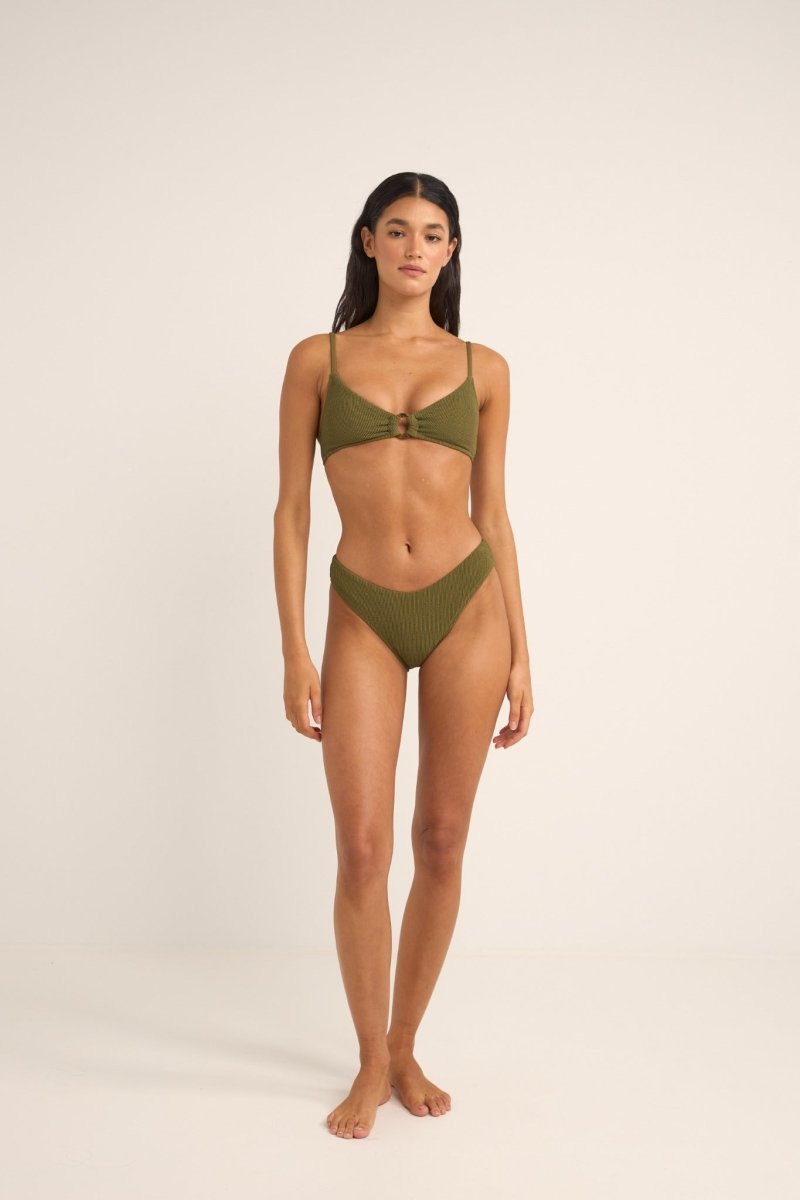 Isla Rib Ring Front Trilete - Haut De Maillot FemmeMaillots De BainRhythm