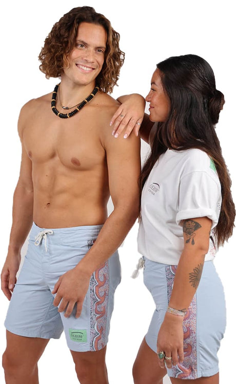 Jacky Light Blue Boardshort Unisexe#BoardshortsOxbow