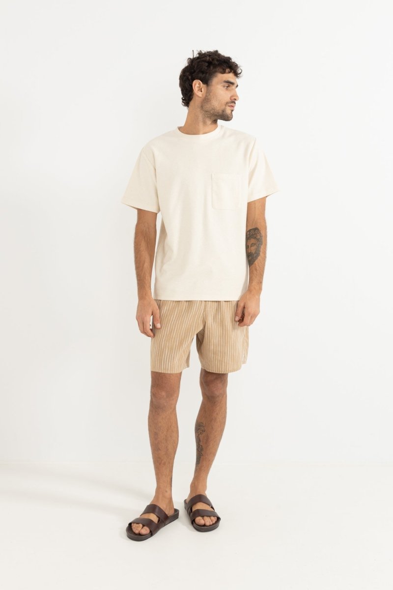 Jacquard Linen Jam - Short HommeShortsRhythm