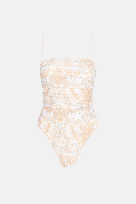 Jean Paisley Scrunched Side One Piece FemmeMaillots De BainRhythm
