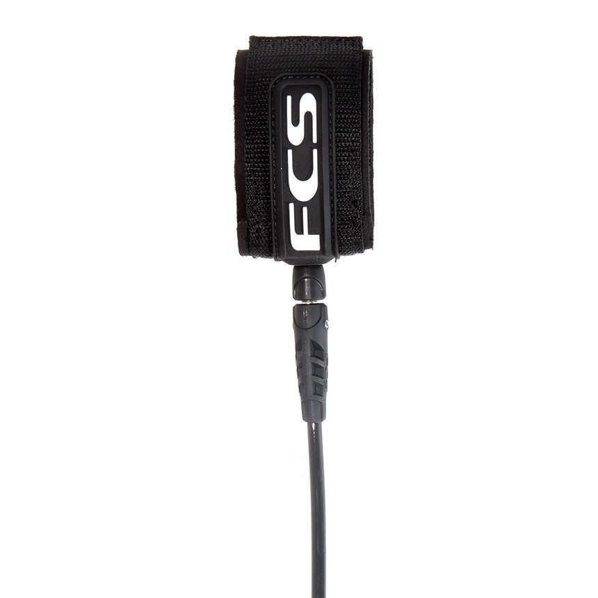 FCS 6' Comp Classic Zwarte surf leash