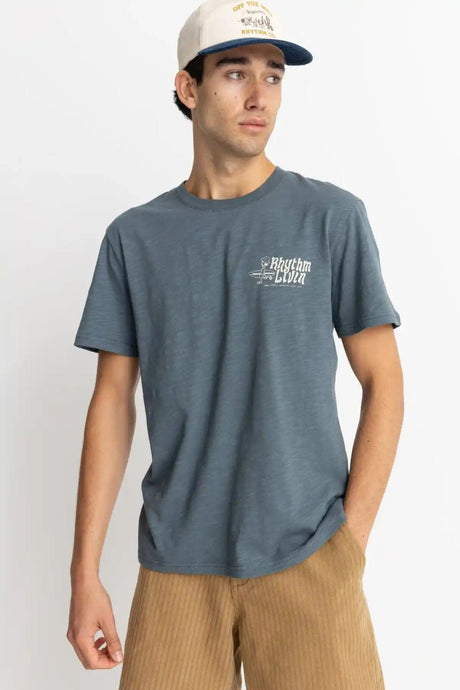 Livin Slub - S/S T-Shirt HommeTee ShirtsRhythm