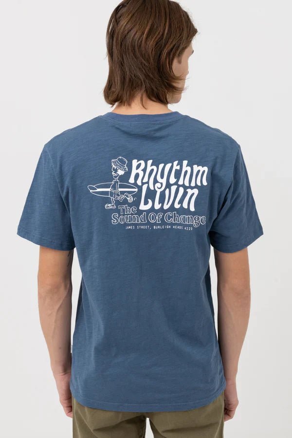 Livin Slub - S/S T-Shirt HommeTee ShirtsRhythm