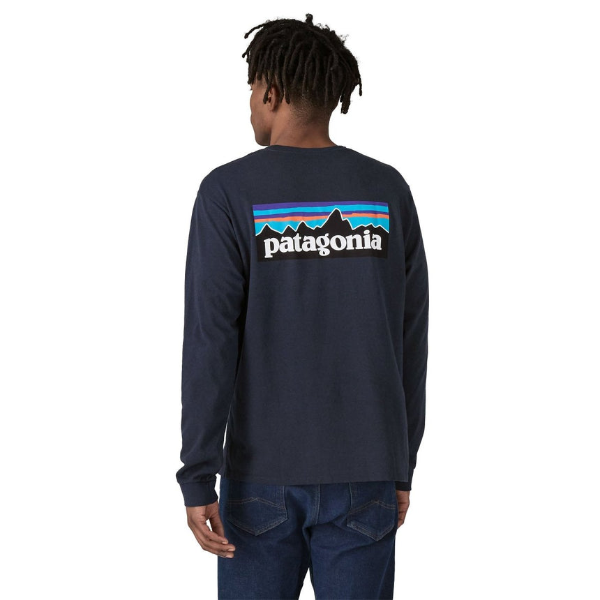 L/S P-6 Logo Responsibili Tee - T Shirt Manches Longues HommeTee ShirtsPatagonia