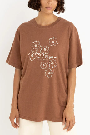Lulu Floral - T Shirt Oversize FemmeTee ShirtsRhythm