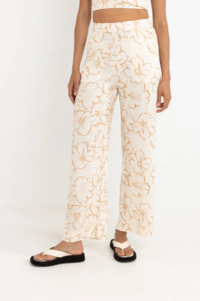 Lulu Floral Wide Leg - Pantalon FemmePantalonsRhythm