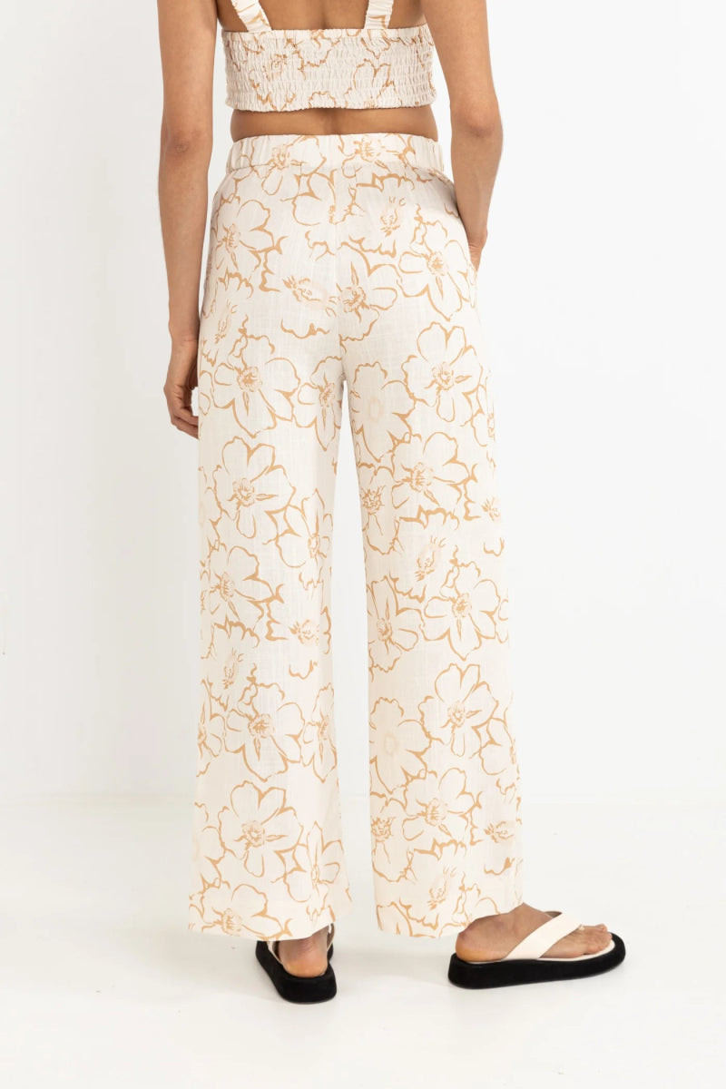 Lulu Floral Wide Leg - Pantalon FemmePantalonsRhythm