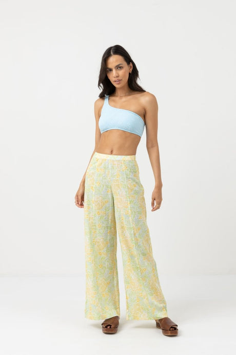 Magnolia Floral - Wide Leg Pantalon FemmePantalonsRhythm