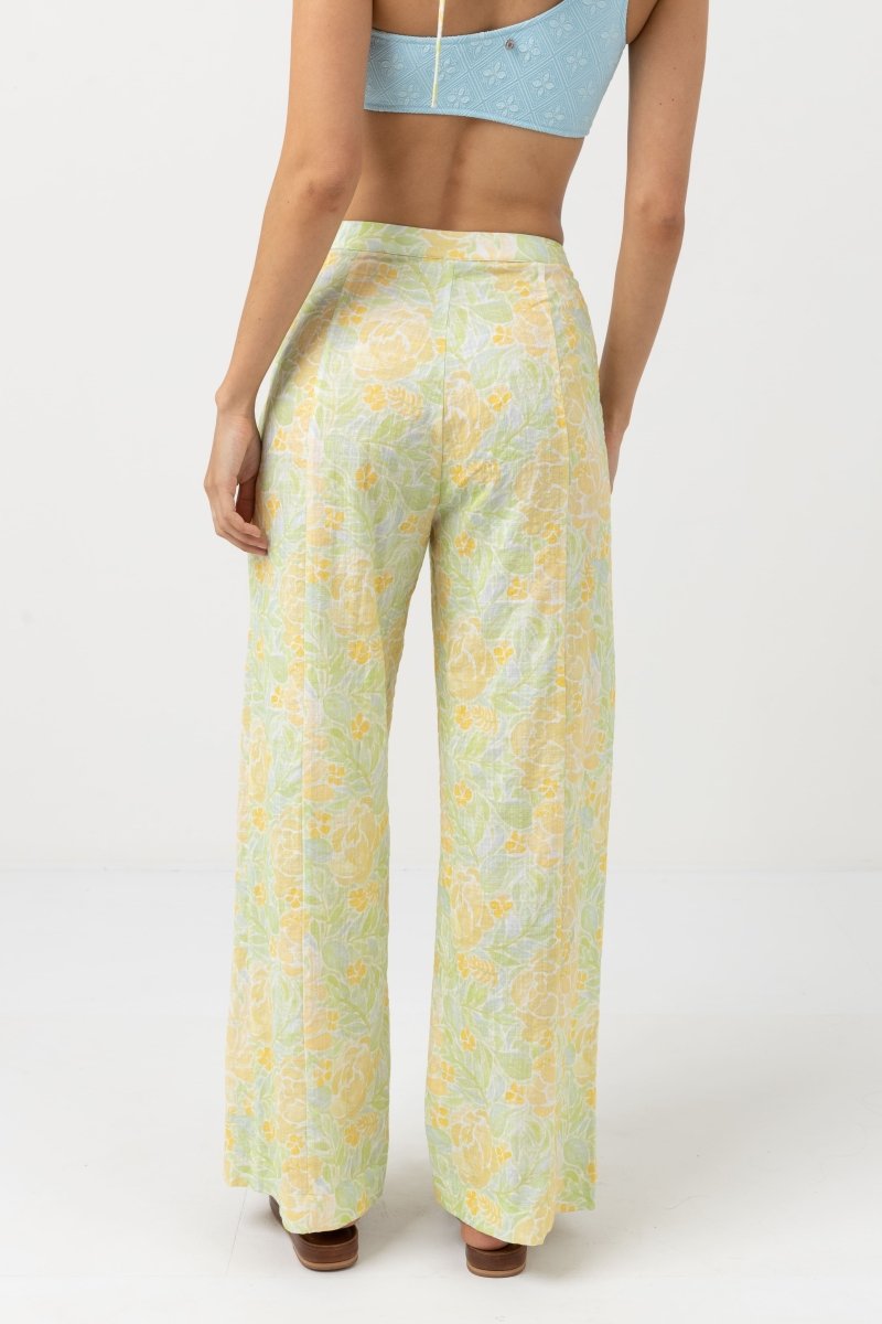 Magnolia Floral - Wide Leg Pantalon FemmePantalonsRhythm