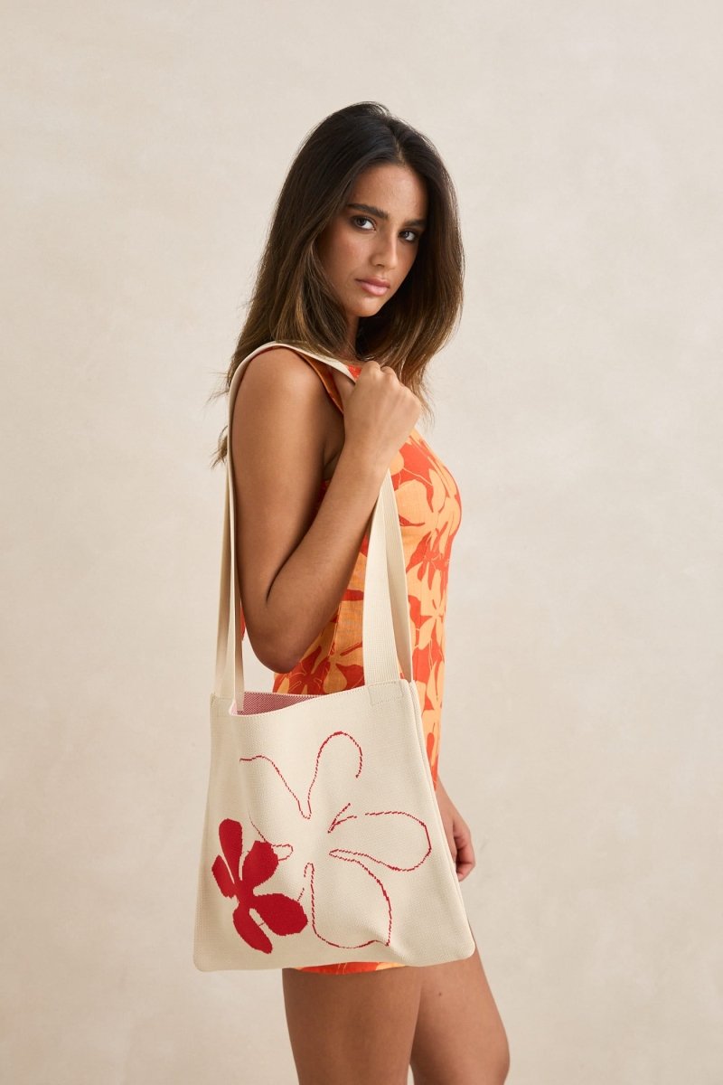 Melia Floral Crochet - Tote BagTote BagsRhythm