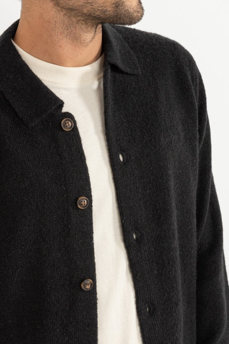 Mohair Button up - Gilet en laine HommePullRhythm