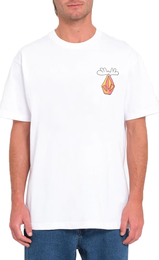 Olivmoose Tee Shirt Coupe Classique Manches Courtes Homme#Tee ShirtsVolcom