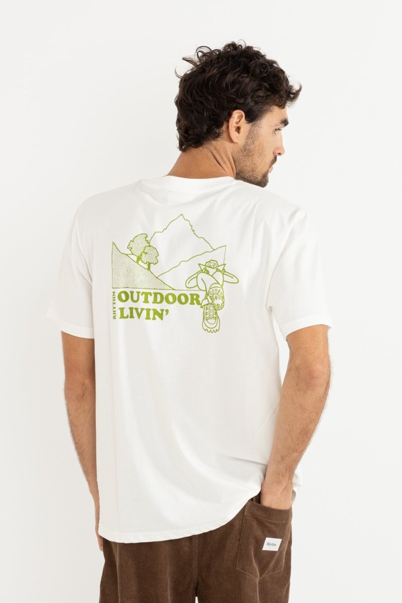 Outdoor Livin - T Shirt HommeTee ShirtsRhythm