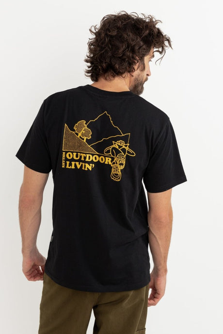 Outdoor Livin - T Shirt HommeTee ShirtsRhythm